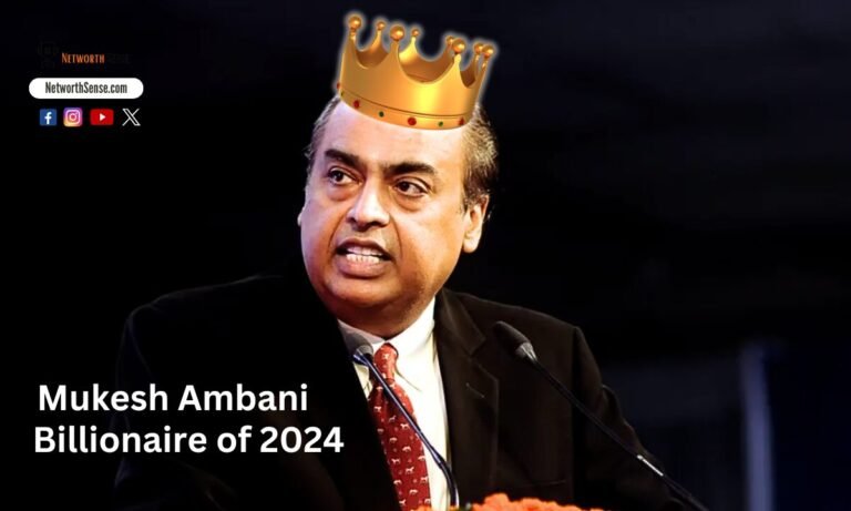 Mukesh Ambani Net worth in Rupees